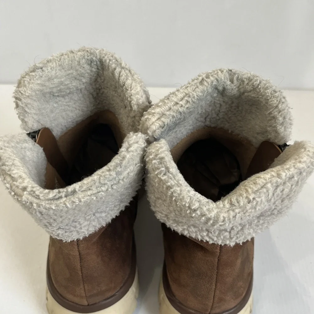 Skechers Women's Synergy-Collab Winter Boots 44779 Chestnut Size 8